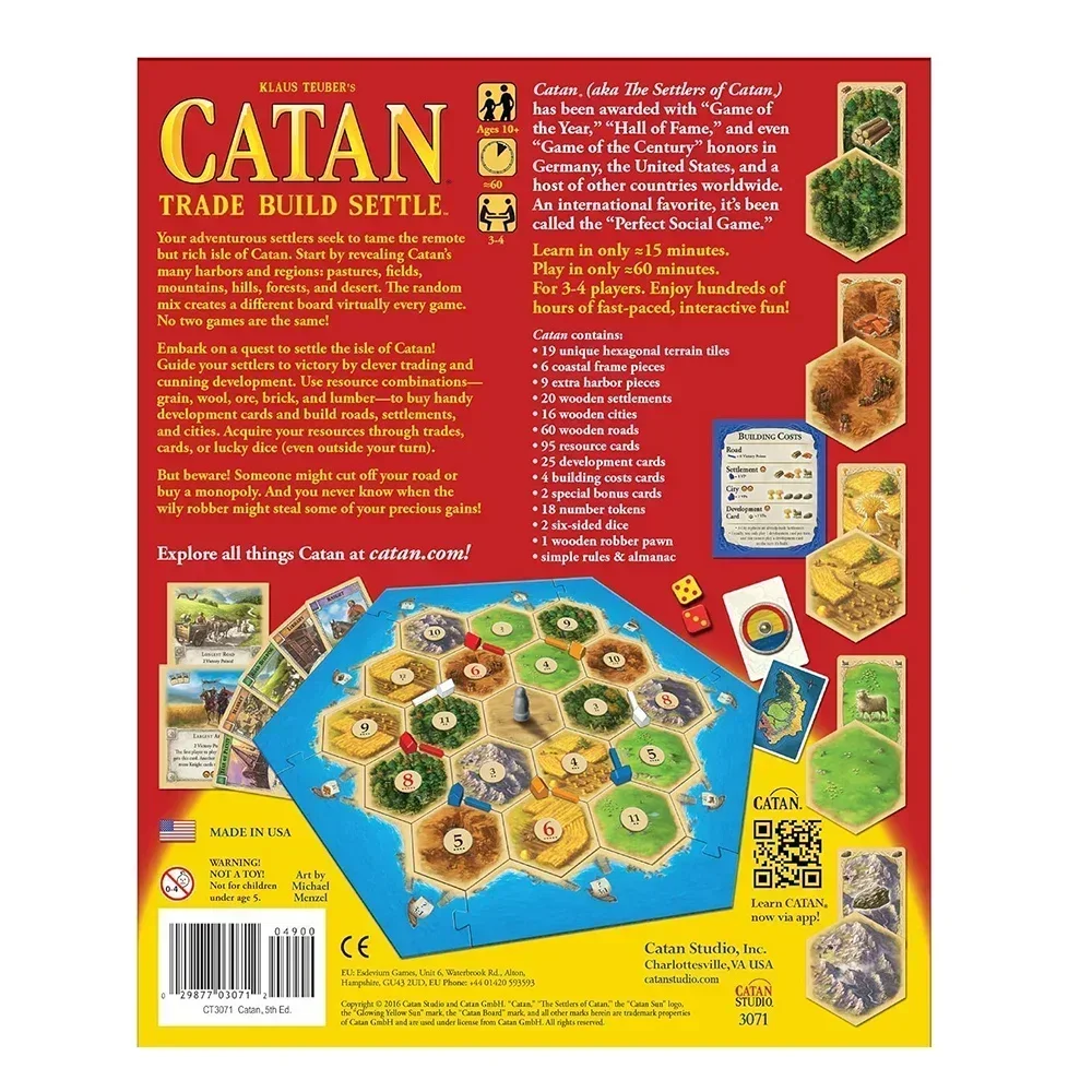 Catan Board Game Puzzle Leisur - Board Game Catan recension och pris