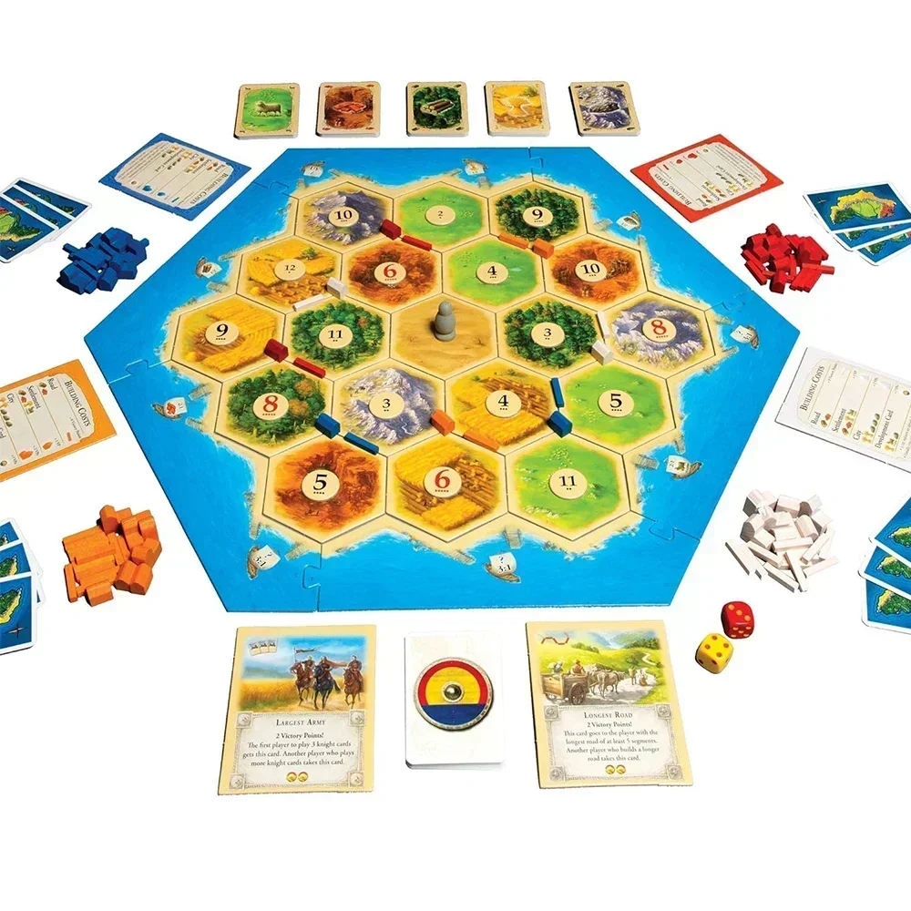 Catan Board Game Puzzle Leisur - Board Game Catan recension och pris