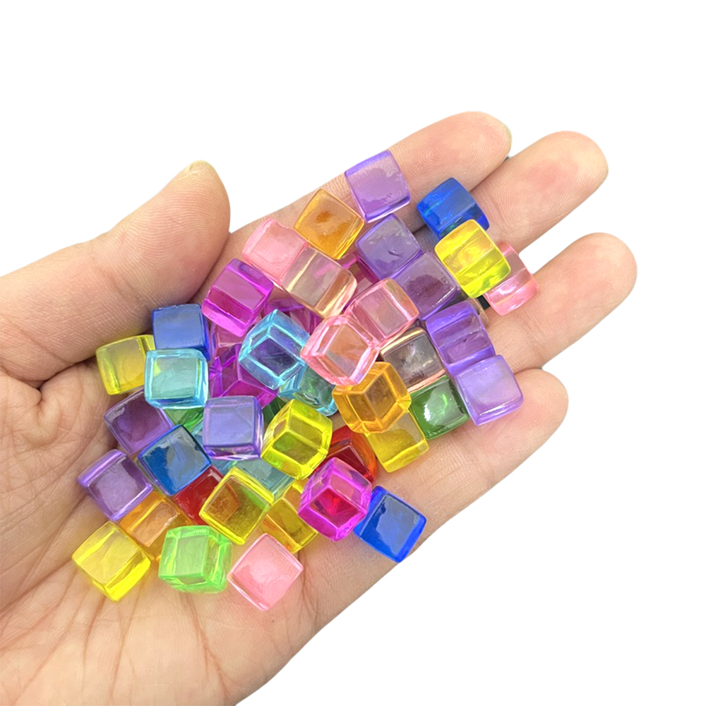 100Pcs/Set 8mm Transparent Squ - Board Game Catan recension och pris