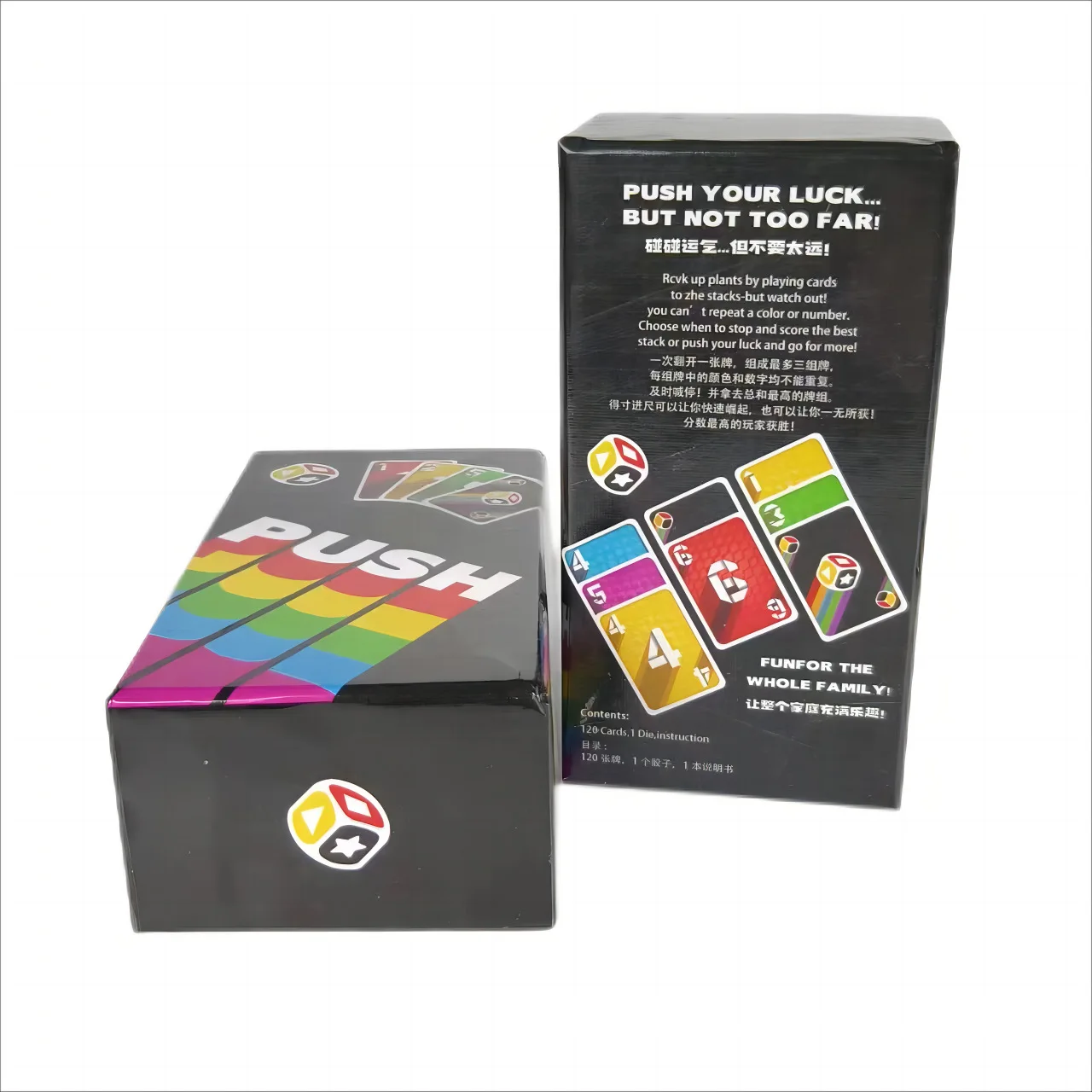 Push Card Game Adults and Teen - Strategy Board Game recension och pris