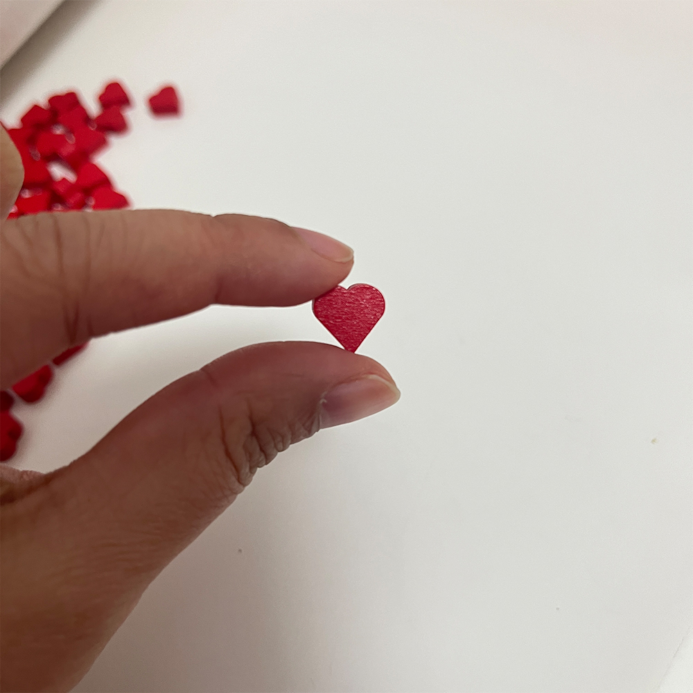 100Pcs 10mm*5mm Red Heart Shap - Board Game Catan recension och pris